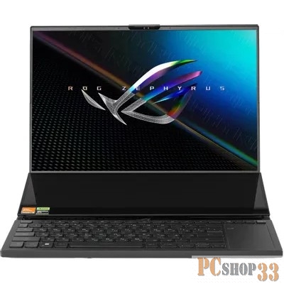 Ноутбук Asus ROG Zephyrus GX650PY-NM085W Ryzen 9 7945HX 32Gb SSD2Tb NVIDIA GeForce RTX4090 16Gb 16 IPS WQXGA (2560x1600) Windows 11 Home black WiFi BT (90NR0BI1-M004X0)