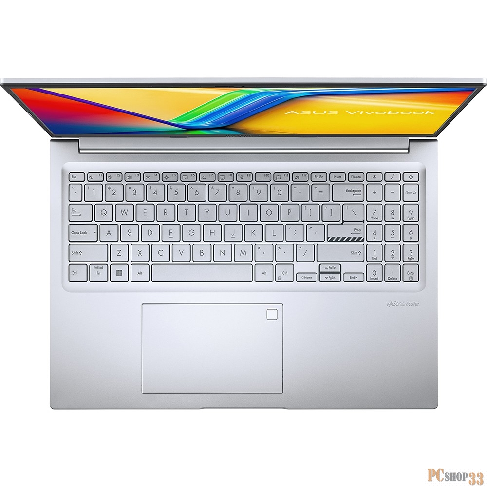 Ноутбук Asus VivoBook 16 M1605YA-MB340 Ryzen 7 5825U 16Gb SSD512Gb AMD Radeon 16 IPS WUXGA (1920x1200) noOS grey WiFi BT Cam (90NB10R2-M00FL0)