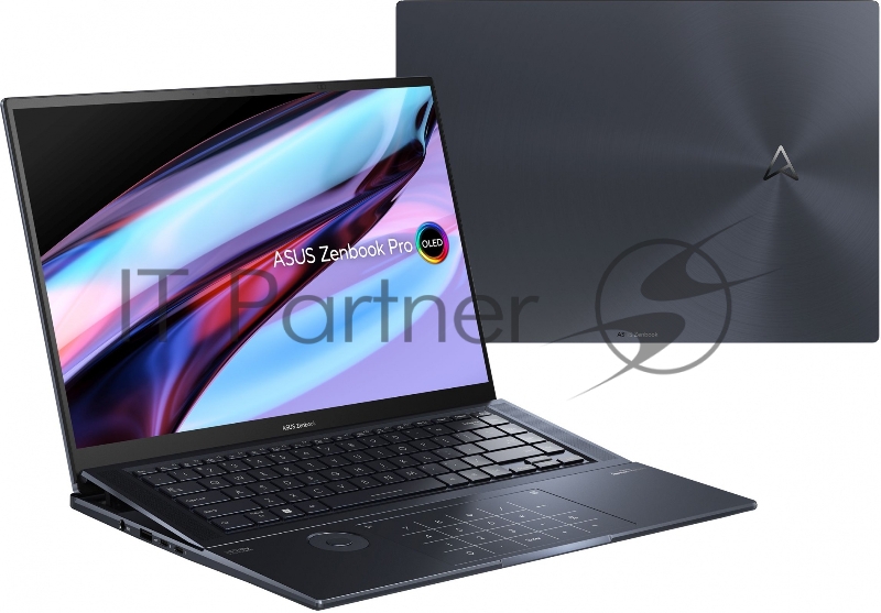 Ноутбук Asus Zenbook Pro 16X OLED UX7602VI-MY073X Core i9 13900H 32Gb SSD2Tb NVIDIA GeForce RTX4070 8Gb 16 OLED Touch 3.2K (3200x2000) Windows 11 Pro black WiFi BT Cam (90NB10K1-M00430)