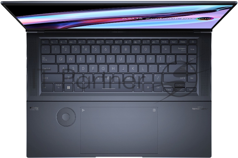 Ноутбук Asus Zenbook Pro 16X OLED UX7602VI-MY073X Core i9 13900H 32Gb SSD2Tb NVIDIA GeForce RTX4070 8Gb 16 OLED Touch 3.2K (3200x2000) Windows 11 Pro black WiFi BT Cam (90NB10K1-M00430)