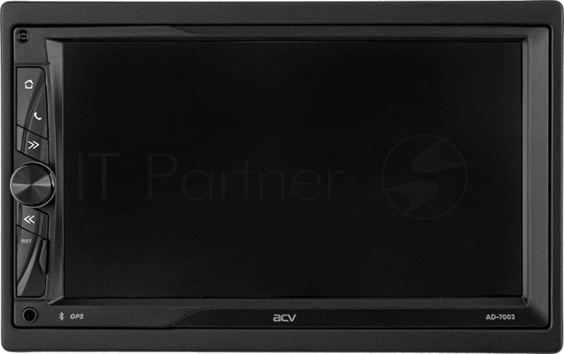 Автомагнитола ACV AD-7002 2DIN 4x50Вт ПО:Яндекс.Навигатор