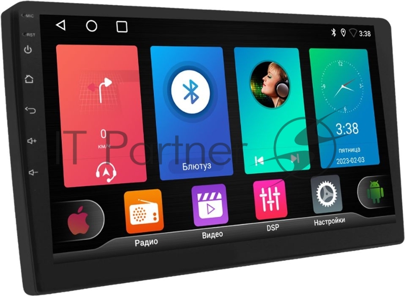 Автомагнитола ACV AD-9003 2DIN 4x50Вт ПО:Яндекс.Навигатор