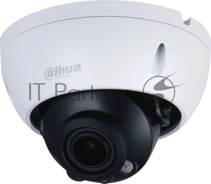 Уличная купольная IP-видеокамера DAHUA 2Мп 1/2.8” CMOS моторизованный объектив 2.8~12 мм механический ИК-фильтр чувствительность 0.008лк@F1.7 сжатие: H.265+, H.265, H.264+, H.264, MJPEG 2 потока