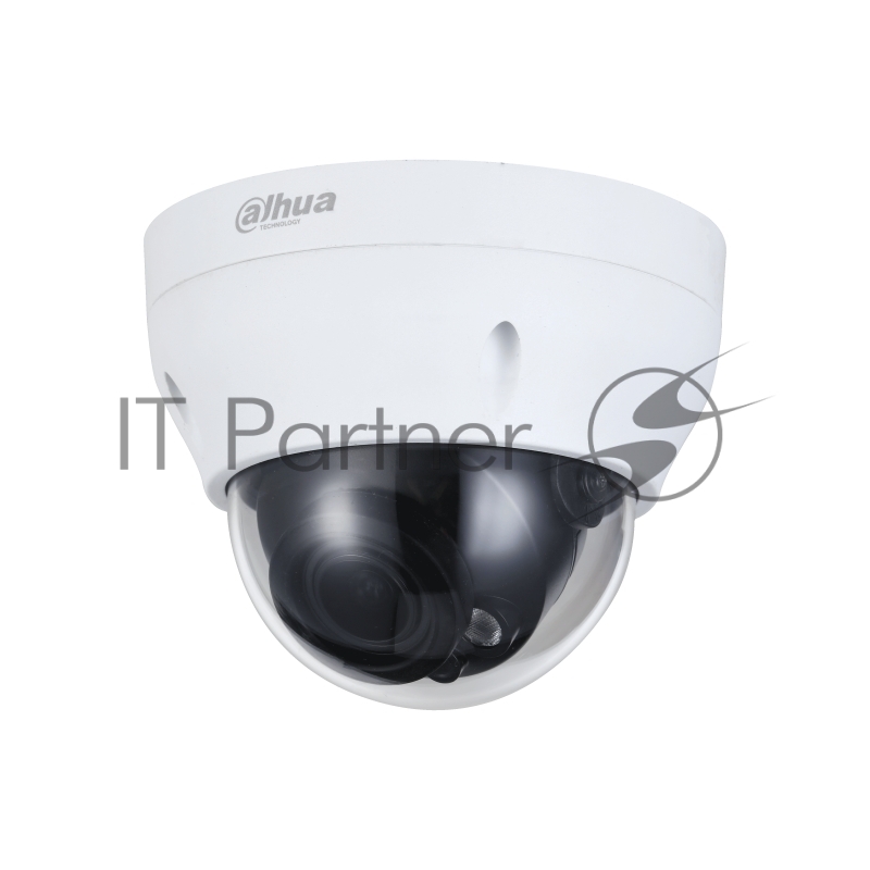 Уличная купольная IP-видеокамера DAHUA 2Мп 1/2.8” CMOS моторизованный объектив 2.8~12 мм механический ИК-фильтр чувствительность 0.008лк@F1.7 сжатие: H.265+, H.265, H.264+, H.264, MJPEG 2 потока