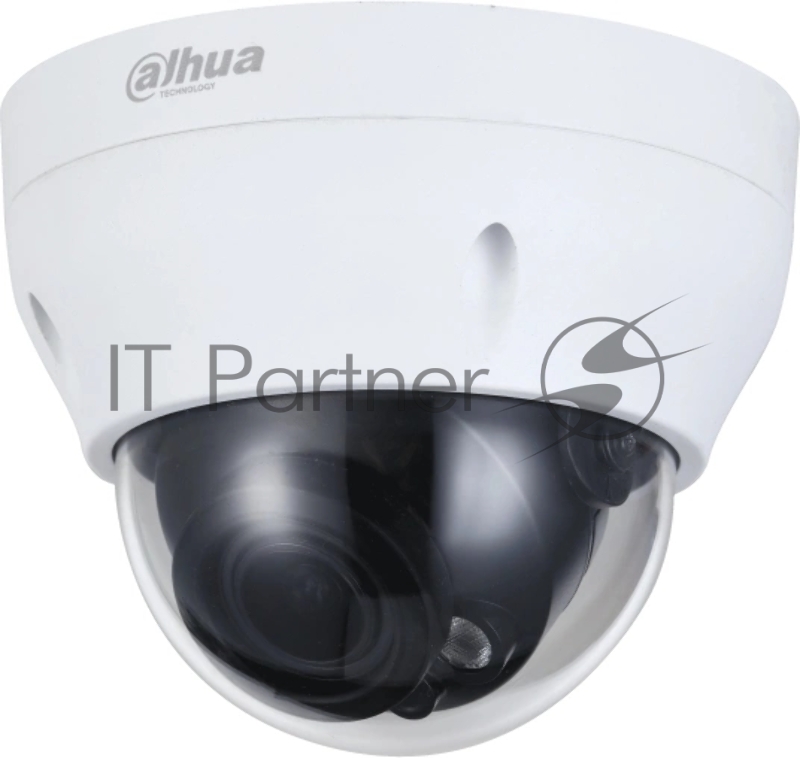Уличная купольная IP-видеокамера DAHUA 2Мп 1/2.8” CMOS моторизованный объектив 2.8~12 мм механический ИК-фильтр чувствительность 0.008лк@F1.7 сжатие: H.265+, H.265, H.264+, H.264, MJPEG 2 потока