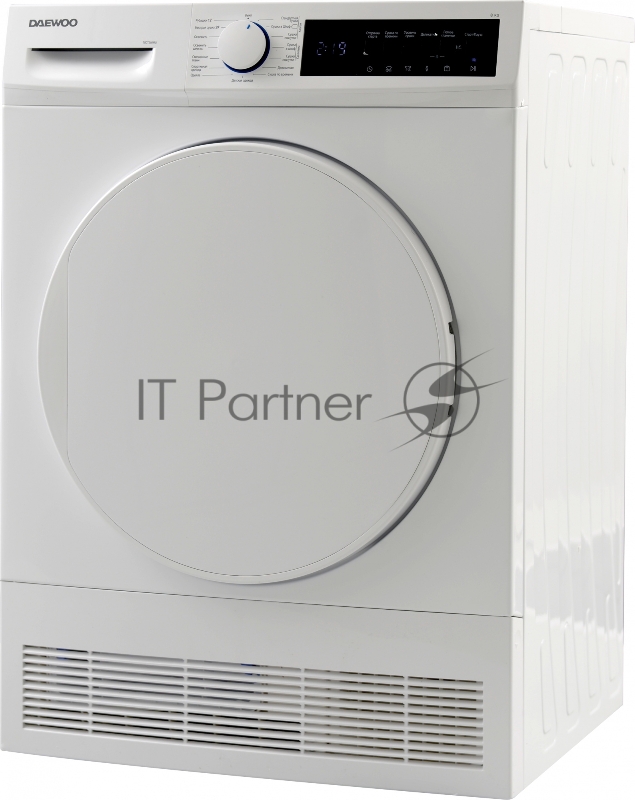 Сушильная машина Daewoo T8CT2W9RU кл.энер.:B макс.загр.:8кг белый
