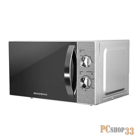 Микроволновая печь Redmond RM-2009 20 л, 700 Вт, серебристый