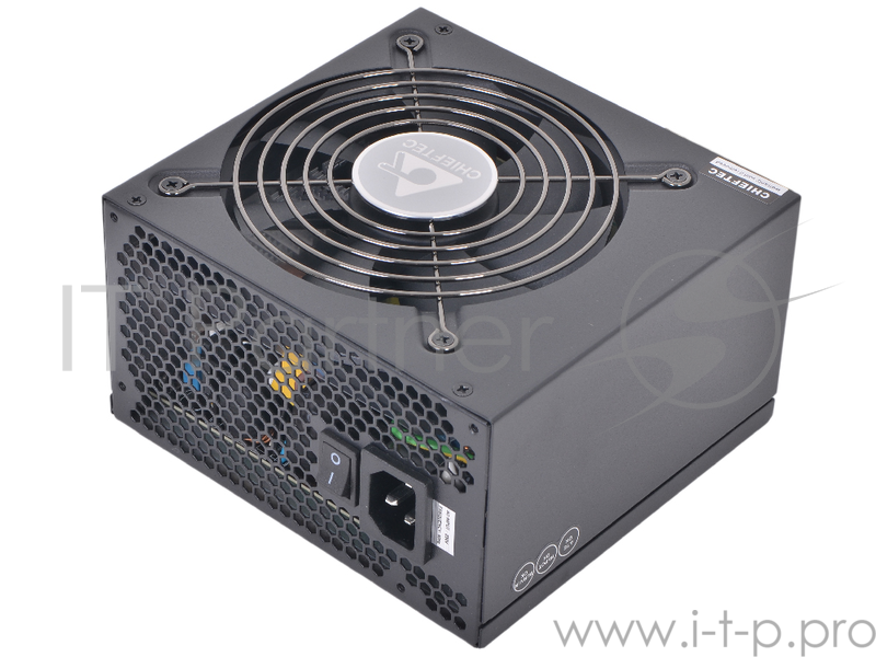 Блок питания 750Вт Chieftec A80 CTG-750C ATX12V V2.3 (24+4/8+8+6/8pin, вентилятор d120мм) + кабель питания EURO (1.5м)
