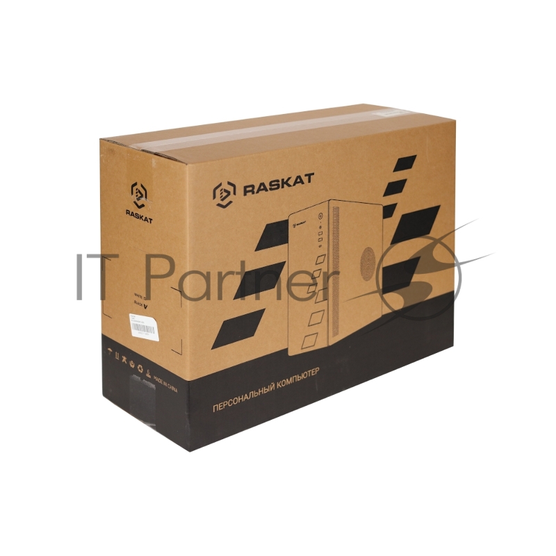 Компьютер Raskat Standart 300 (Intel Core i3 10100, RAM 16Gb, SSD 480Gb, no OS, kb+ms, white)
