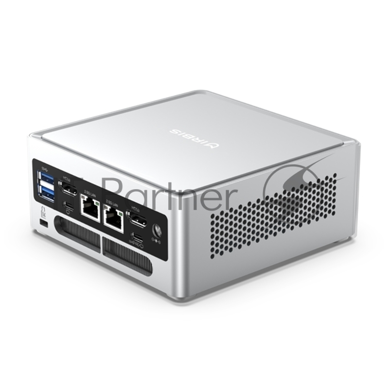 Компьютер IRBIS Smartdesk mini PC i5-12450H (8C/12T - 2.0Ghz), 8GB DDR4, 256GB SSD M.2, Intel UHD, WiFi6, BT, 2xHDMI, 2xUSB Type-C, 2xRJ45, TPM2.0, Vesa Mount, Win 11 Pro, 1Y