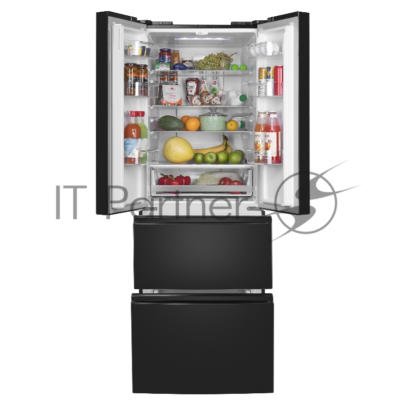 Холодильник-морозильник MAUNFELD MFF180NFBE01