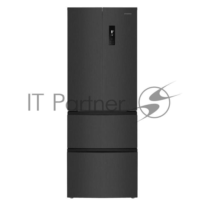 Холодильник-морозильник MAUNFELD MFF180NFSBE01