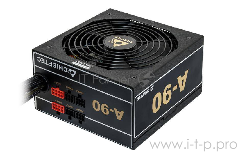 Блок питания 650Вт Chieftec A-90 GDP-650C ATX12V V2.3 (20/24+4/8+6/8pin, вентилятор d140мм) + кабель питания EURO (1.5м)