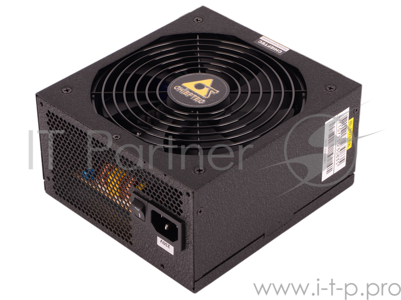 Блок питания 650Вт Chieftec A-90 GDP-650C ATX12V V2.3 (20/24+4/8+6/8pin, вентилятор d140мм) + кабель питания EURO (1.5м)