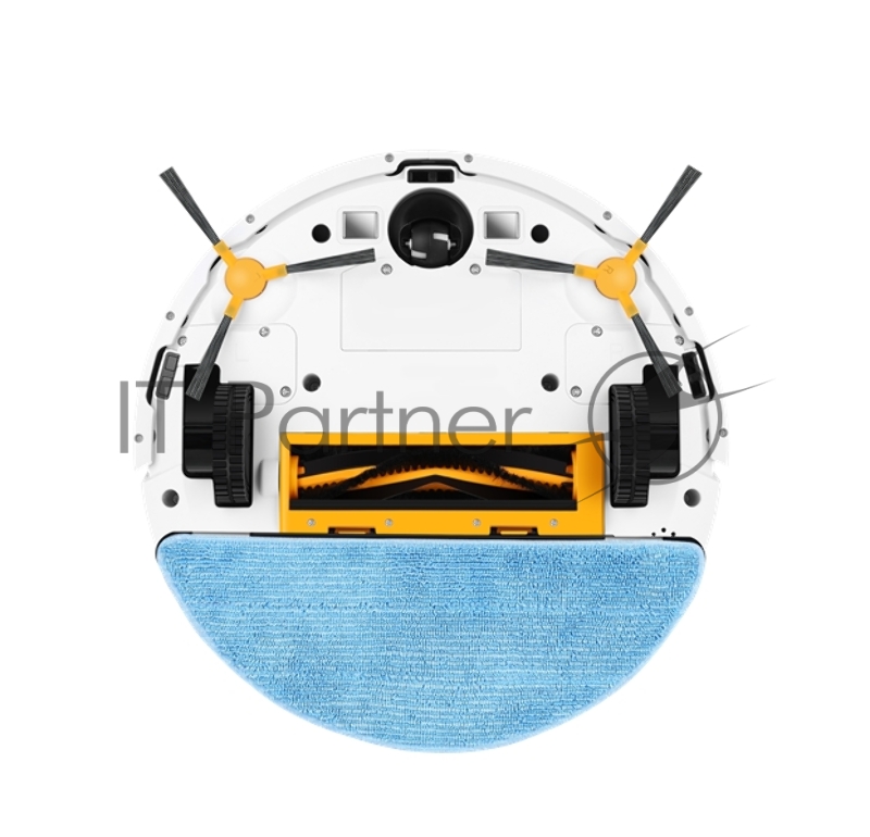Робот-пылесос Robot vacuum IRBIS Peach 0421,2500 mAh,28W,3000Pa, Hyrpscope,White, charging stat, power adapter, roller brush & cloth for wet, water tank, dust collector, brushes 2, HEPA filter 2, cleaning brush