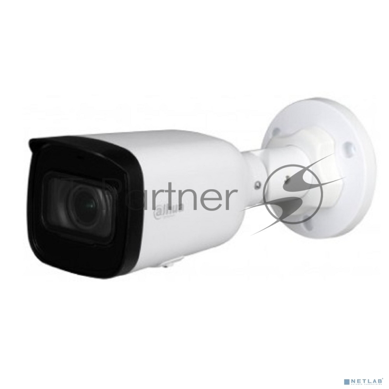 Уличная цилиндрическая IP-видеокамера DAHUA 2Мп 1/2.8” CMOS моторизованный объектив 2.8~12 мм механический ИК-фильтр чувствительность 0.008лк@F1.7 сжатие: H.265+, H.265, H.264+, H.264, MJPEG 2 п