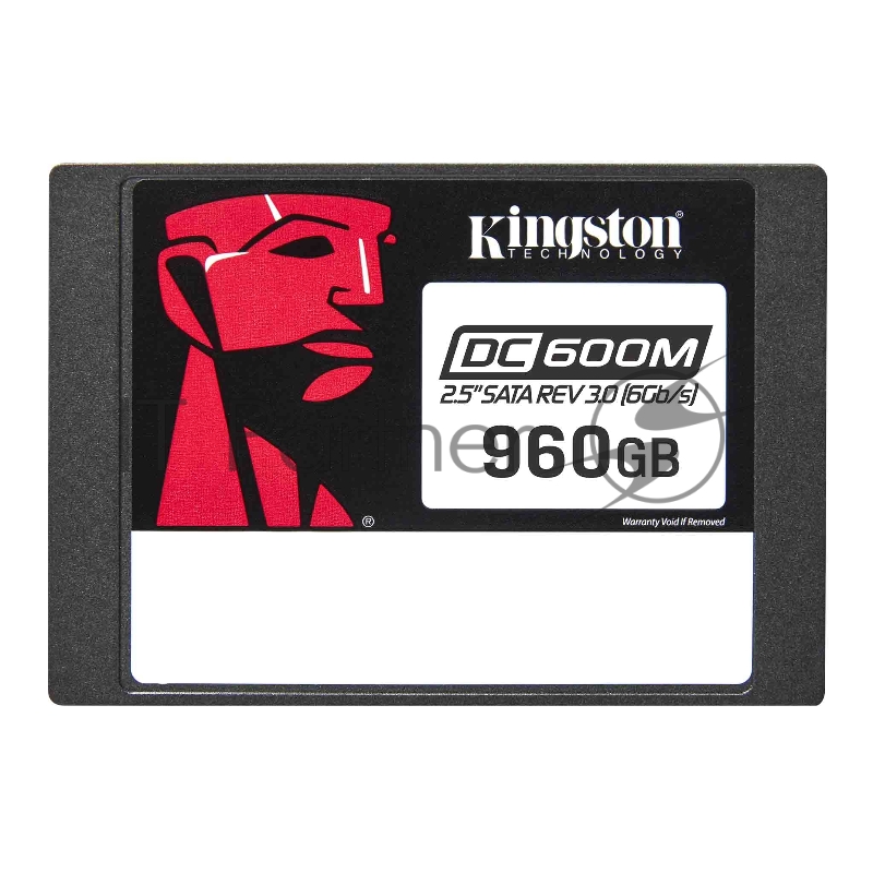 Накопитель Kingston Enterprise SSD 960GB DC600M 2.5 SATA 3 R560/W530MB/s 3D TLC MTBF 2M 94 000/65 000 IOPS 1752TBW (Mixed-Use) 3 years
