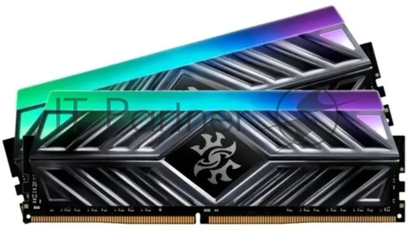 Модуль памяти XPG SPECTRIX D41 32GB DDR4-3200 AX4U320016G16A-DT41, CL16, 1.35V K2*16GB TUNGSTEN GREY ADATA