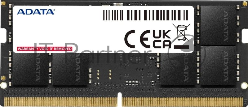 Модуль памяти для ноутбука DDR5 16GB DDR5-4800 AD5S480016G-S, CL40, 1.1V ADATA