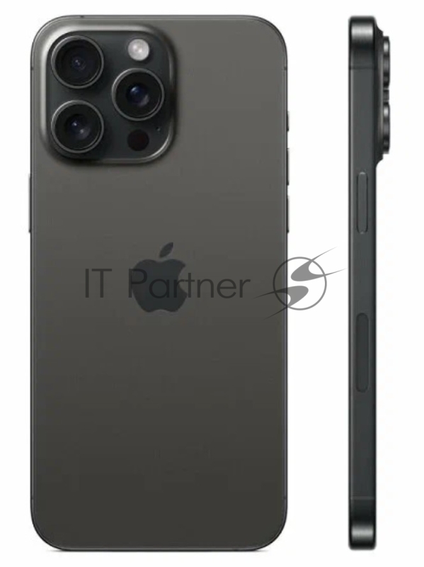 Смартфон Apple iPhone 15 Pro Max 256Gb Black Titanium with Sim tray (MU773ZD/A)