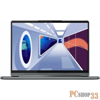Ноутбук Lenovo Yoga 9 14IRP8 14(2880x1800 OLED)/Touch/Intel Core i7 1360P(2.2Ghz)/16384Mb/1024SSDG Iris Xe Graphics/Cam/BT/WiFi/75WHr/war 1y/1.4kg/storm grey/Win11Home + 65W, Pen, RU kbd