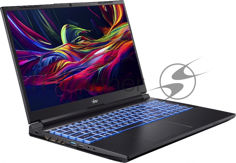 Ноутбук IRU Калибр 15ALC Core i5 12500H 16Gb SSD512Gb NVIDIA GeForce RTX 3050 4Gb 15.6 IPS FHD (1920x1080) Free DOS black WiFi BT Cam 3465mAh