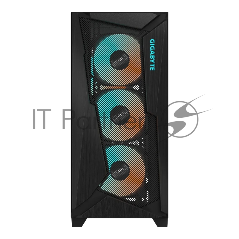 Корпус Gigabyte C301 Glass MidTower, ATX, USB-C x1, USB3.0 x2, Audio I/O, GPU:400mm, Black, TG