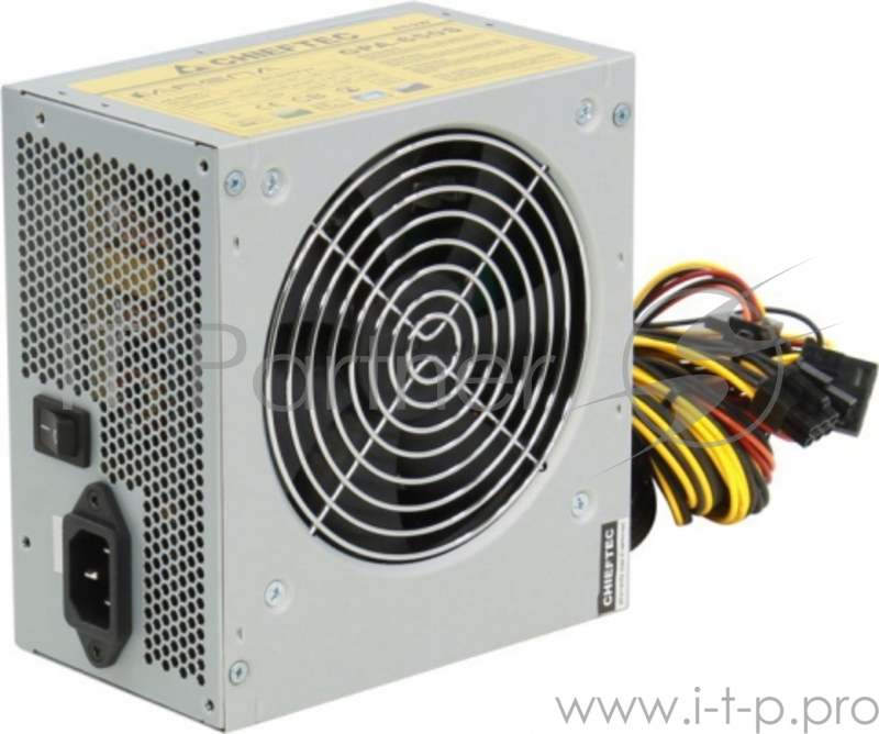 Блок питания 650Вт Chieftec iArena GPA-650S ATX12V V2.3 (20/24+4/8+6/8pin, вентилятор d120мм)