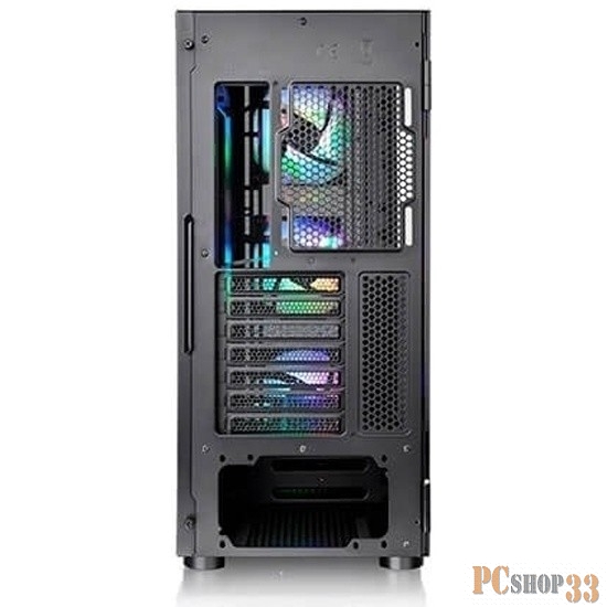 Корпус Thermaltake H570 TG ARGB/Black CA-1T9-00M1WN-01 /Win/SPCC/Tempered Glass*1/Mesh Front Panel/120mm ARGB Lite Fan*3/Brown Box
