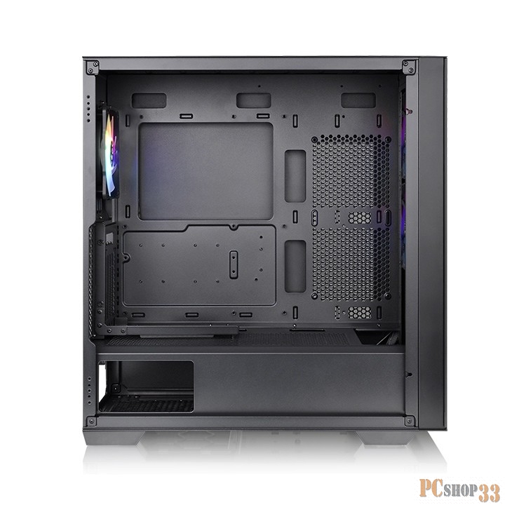 Корпус Thermaltake Divider 370 TG ARGB/Black CA-1S4-00M1WN-00 /Win/SPCC/Tempered Glass*1/120mm ARGB PWM Fan*3