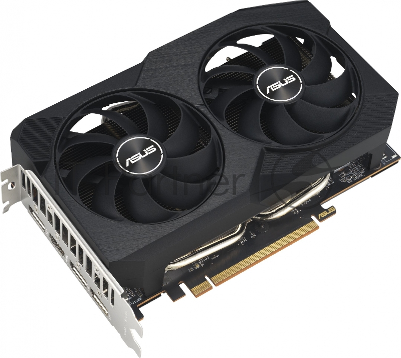 Видеокарта ASUS DUAL-RX7600-O8G-V2 RX7600,8Gb GDDR6 HDMI, 3*DP
