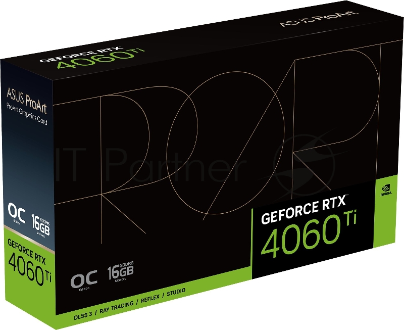 Видеокарта ASUS PROART-RTX4060TI-O16G RTX4060TI 16G,HDMI,DP*3,16G,D6
