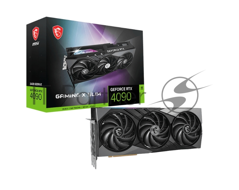 Видеокарта MSI RTX4090 GAMING X SLIM 24G GDDR6X 384-bit 2*DP, HDMI