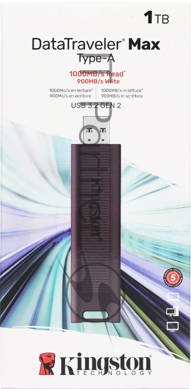 Флеш-накопитель 1TB Kingston DataTraveler Max DTMAXA/1TB