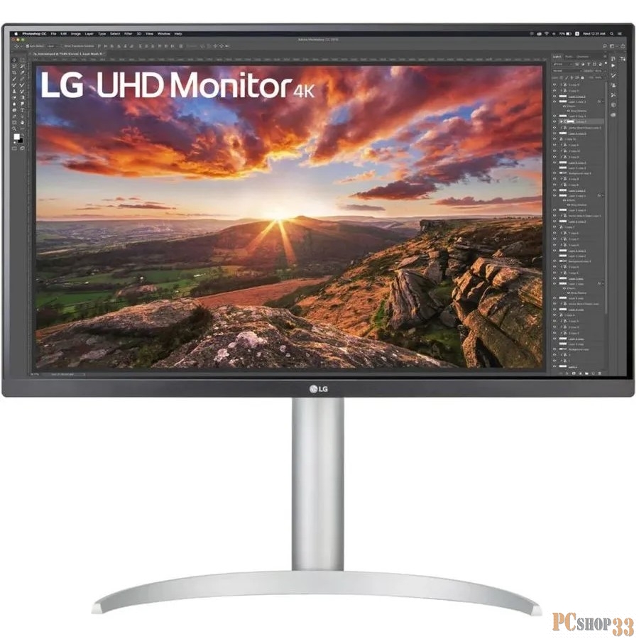 Монитор LG 27 UltraGear 27UP850N-W IPS 3840x2160 60Hz 400cd/m2 16:9
