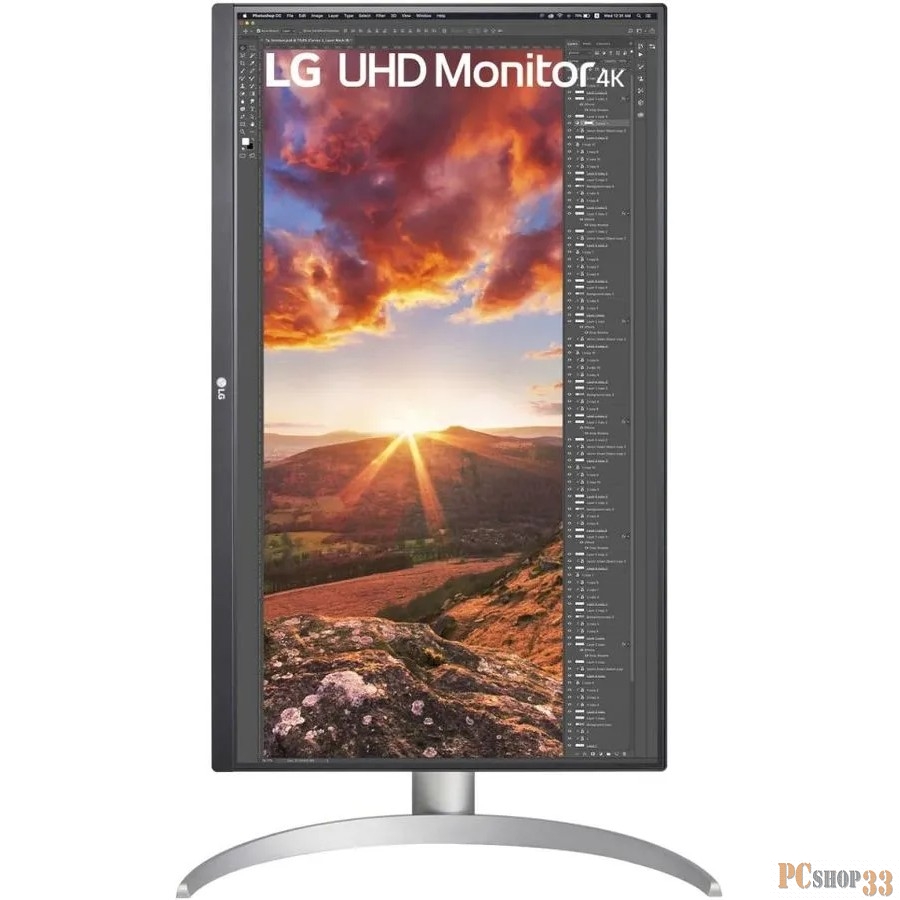 Монитор LG 27 UltraGear 27UP850N-W IPS 3840x2160 60Hz 400cd/m2 16:9