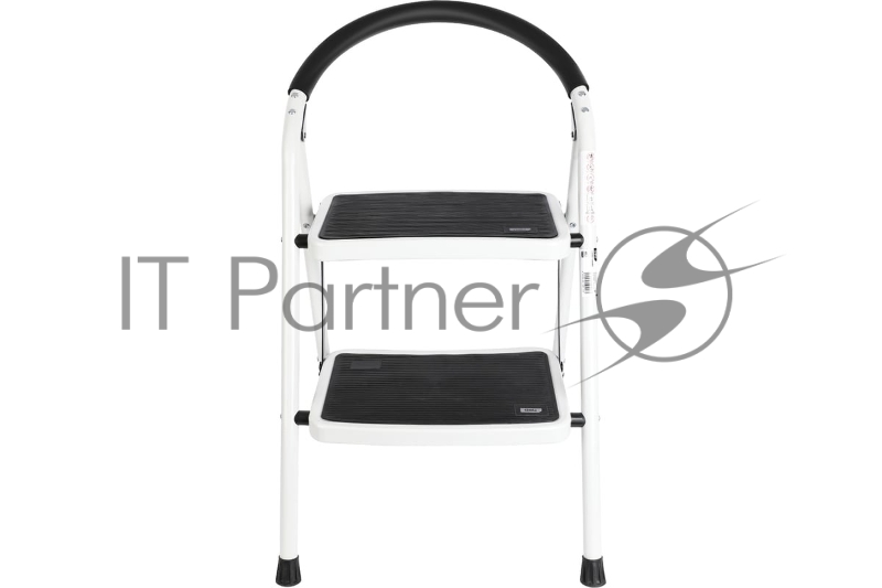 Стремянка стальная двухступенчатая Deli DL509012 макс.высота 460мм, до 150кг, ступени 360x270мм