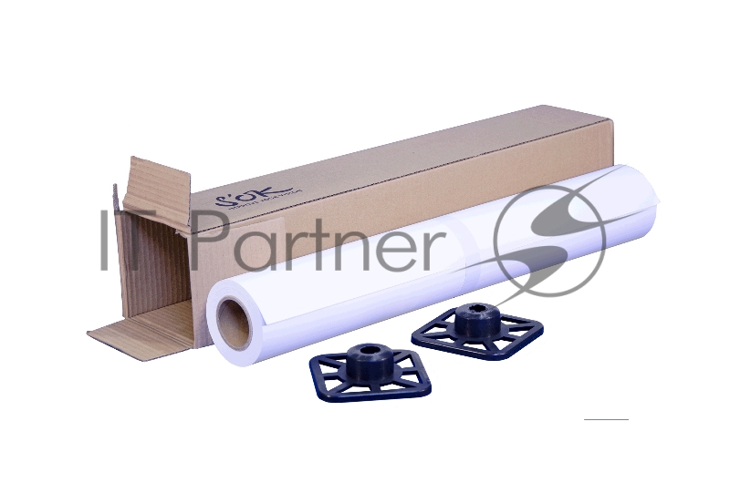 Бумага SOK универсальная матовая с покрытием для широкоформатной печати 24 A1 610х45,7м втулка 50