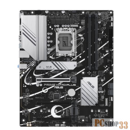 Материнская плата ASUS PRIME H770-PLUS LGA 1700, Intel H770, 4xDDR5, 3xPCI-Ex16, 3xM.2, DP, HDMI