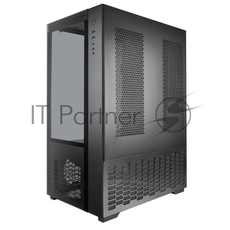 Корпус Raijintek PAEAN PREMIUM 0R20B00208, black, Aluminum, ATX/MICRO ATX/MINI-ITX, USB3.0x2, Type Cx1, HD Audiox1