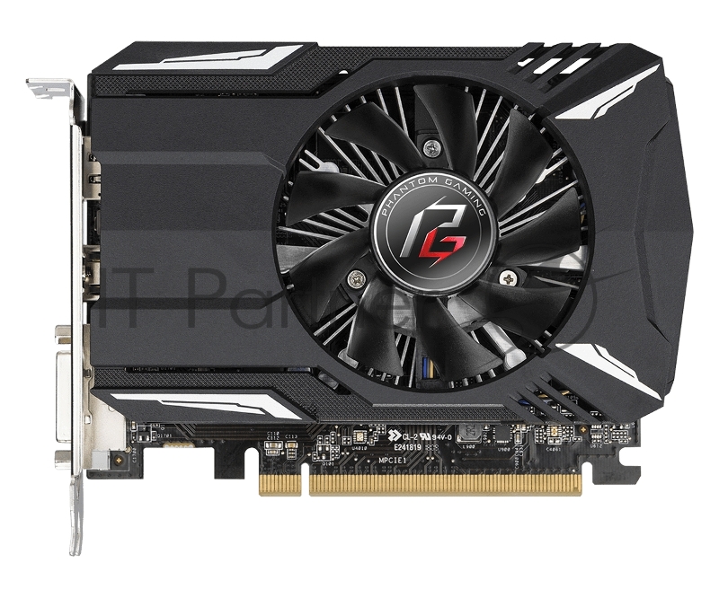 Видеокарта AsRock RX550 4GB Phantom Gaming 128-bit GDDR5 DP HDMI DVI