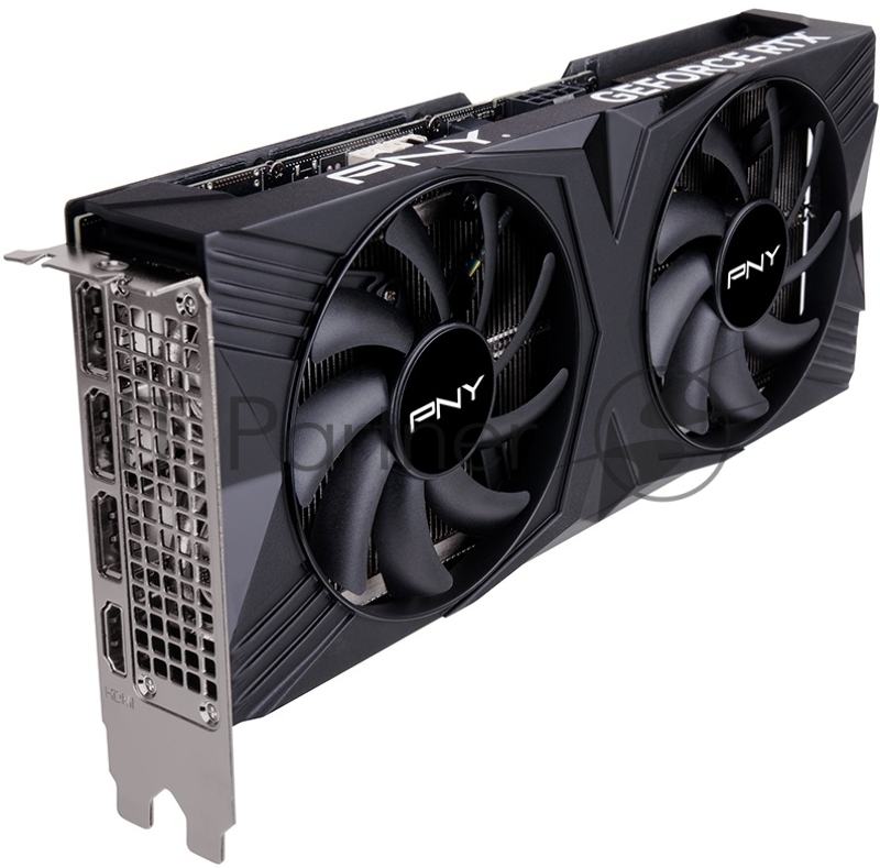 Видеокарта PNY RTX4060Ti 8GB VERTO 2FAN DLSS 3 GDDR6 128-bit DPx3 HDMI RTL