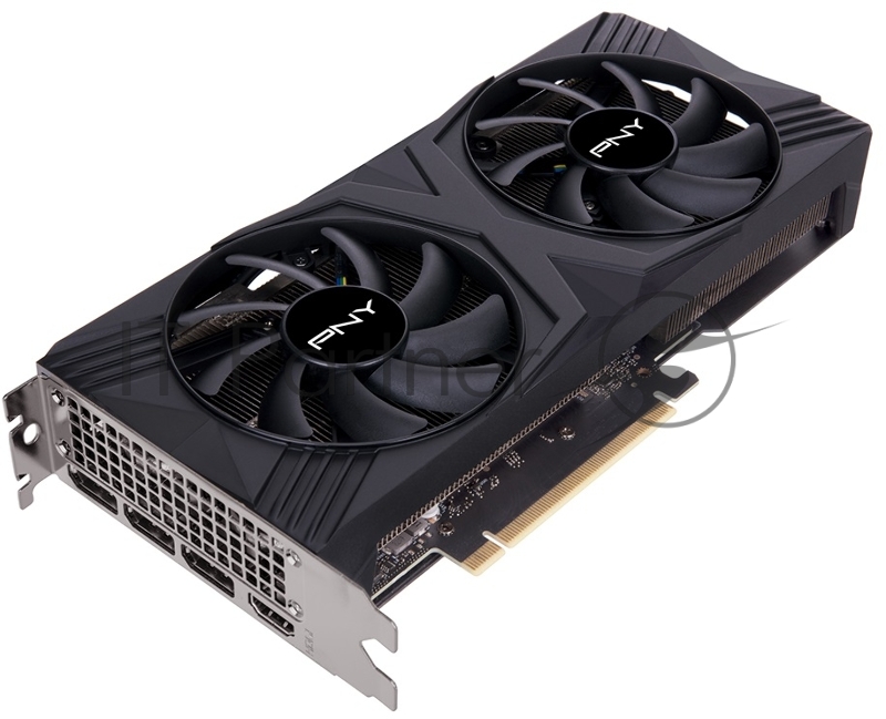 Видеокарта PNY RTX4060Ti 8GB VERTO 2FAN DLSS 3 GDDR6 128-bit DPx3 HDMI RTL