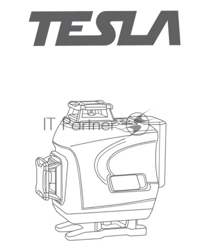 Лазерный уровень TESLA URХ3PRO линейный 30м ±0,2мм/м зеленый луч