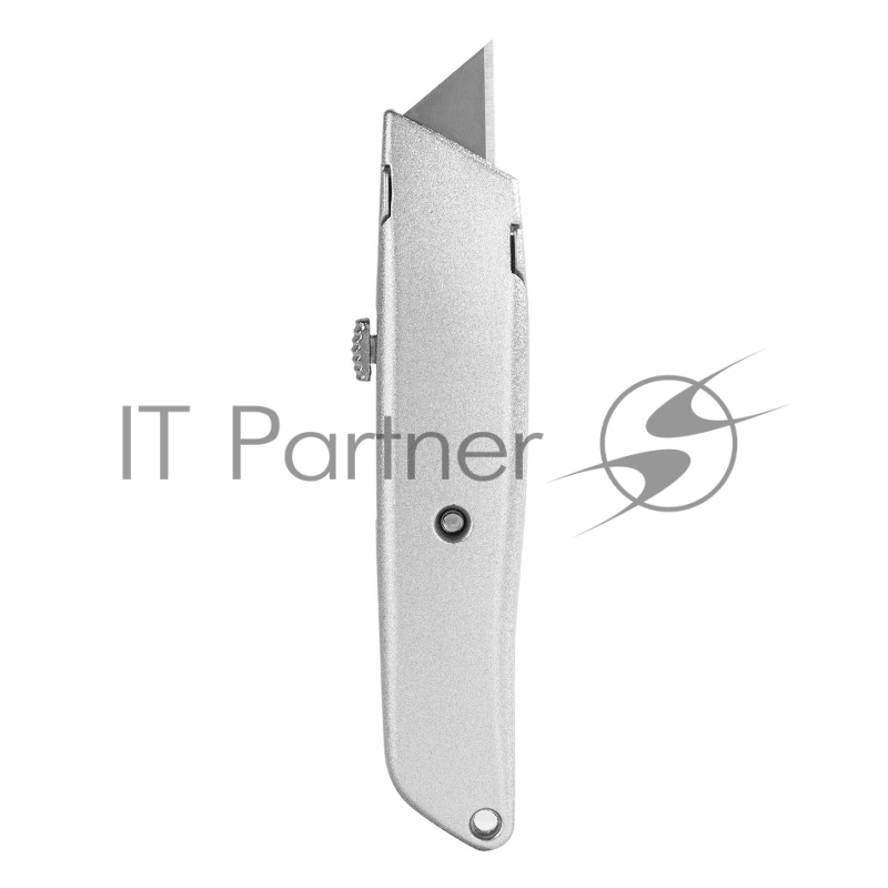 Универсальный нож с Т-образным лезвием Deli DL4260 19мм, длина 153 мм, в комплекте 3 лезвия SK5, алюминиевый корпус