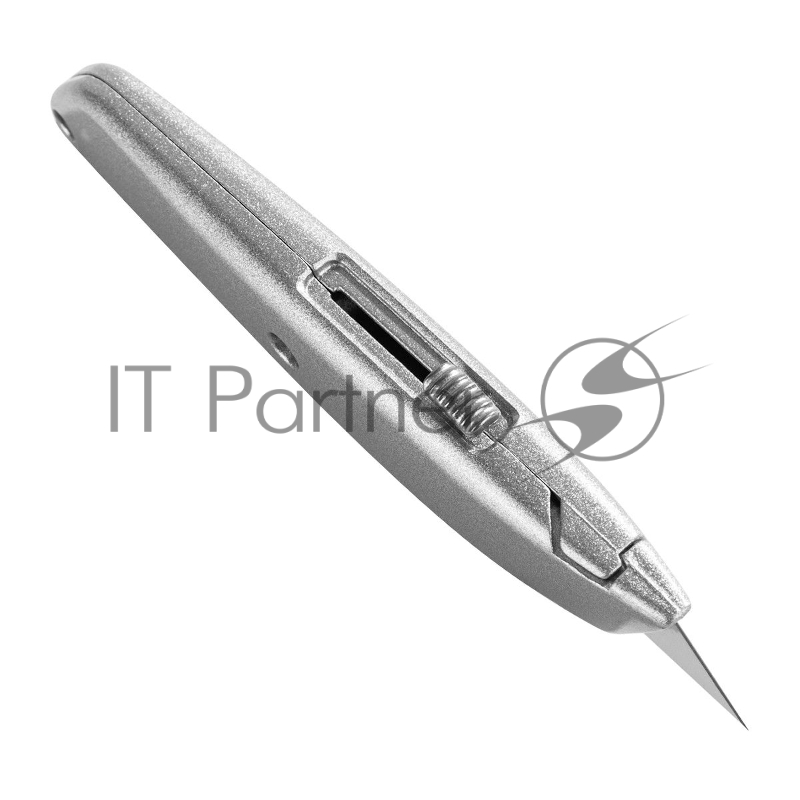 Универсальный нож с Т-образным лезвием Deli DL4260 19мм, длина 153 мм, в комплекте 3 лезвия SK5, алюминиевый корпус