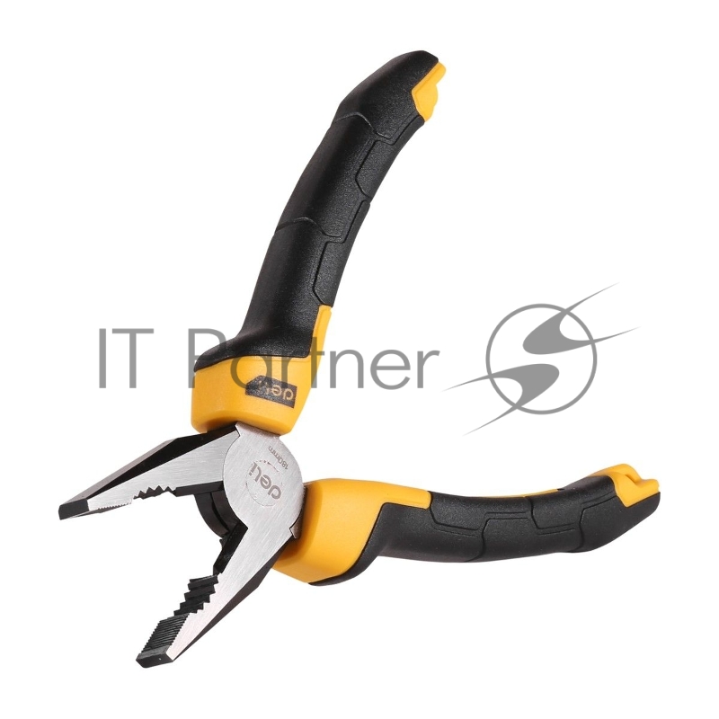 Комбинированные плоскогубцы Deli DL2007Z 180мм, мталь CrV, прорезиненная двухкомпонентная ручка