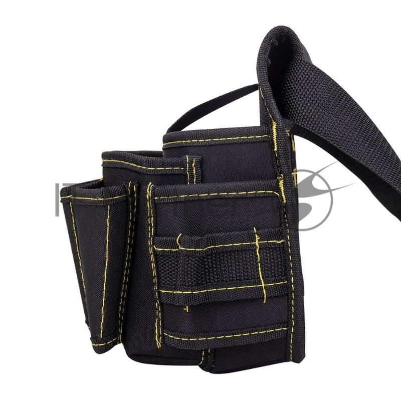 Поясная сумка монтажника Deli DL-P5 270 x 190 x 140мм, 7 карманов, ткань Оксфорд 600D