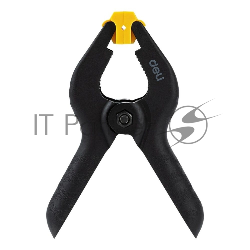 Струбцина-зажим пружинная Deli DL110004 длина 100мм, макс.диаметр зажима 30мм, макс.усилие зажима 120N