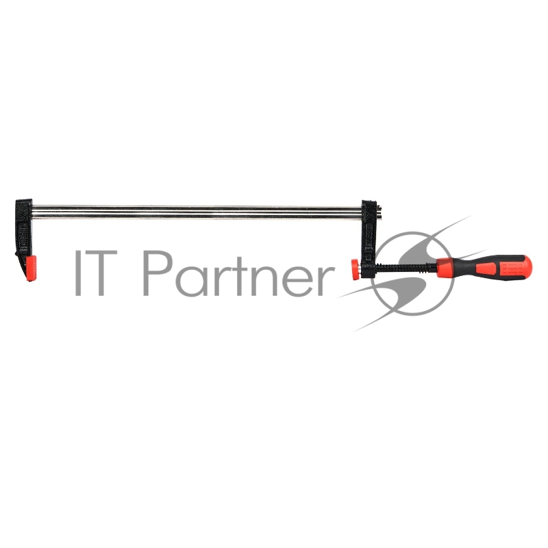 Струбцина F-образная усиленная Deli DL111250Z 500x120 мм, макс. усилие зажима 3500N, резьба 16мм